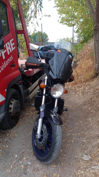 Honda CBF 600 Negra/Morada