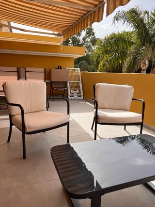 Set di poltrone da terrazza