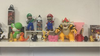 Figura Bowser Grande Super Mario
