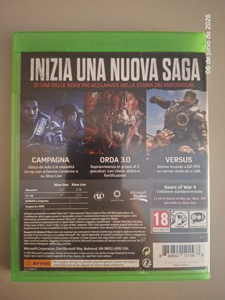 XBOX One Gears of War 4 - In ottime condizioni