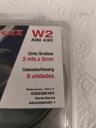 Kit Abrazadera Adapflex W2 Inox AISI 430