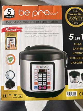 Robot Cocina Be Pro Chef 5 en 1