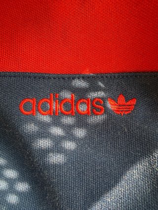 Chaqueta Adidas Roja y Azul