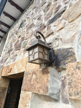Farol Metálico de Pared