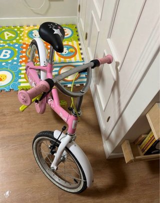 Bicicleta Btwin Princess 16 pulgadas rosa