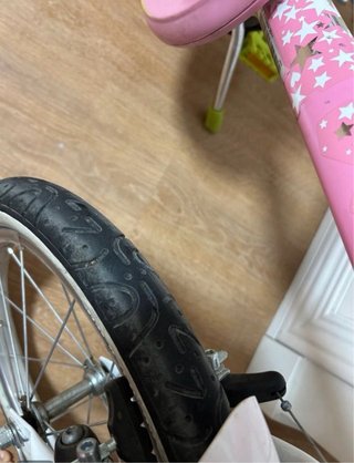 Bicicleta Btwin Princess 16 pulgadas rosa