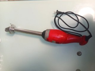 Batidora industrial profesional roja