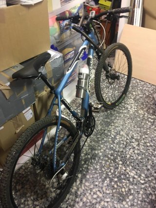 Bicicleta Cannondale F800 Azul