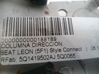 COLUMNA DIRECCION SEAT LEON (5F1) Style Connect