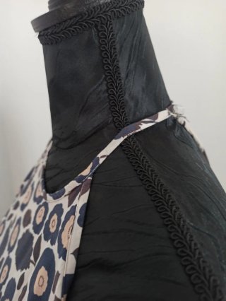 Vestito mare fantasia maculata taglia unica
