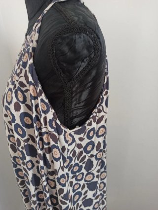Vestito mare fantasia maculata taglia unica