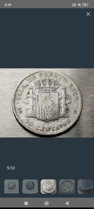 🇵🇷🇪🇸 OFERTA‼️ 2 Monedas de plata Puerto Rico