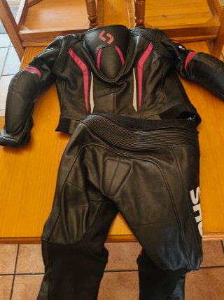 Traje de moto cuero SHUA