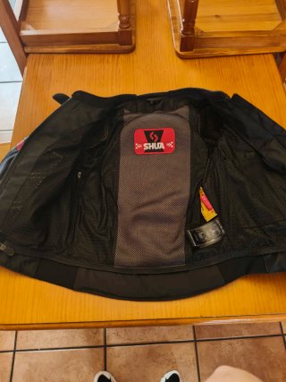 Traje de moto cuero SHUA