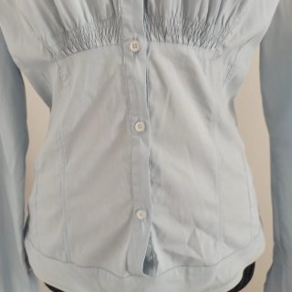 Camicia azzurra donna