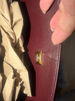 Borsa Chanel Pelle Nera Interno Rosso