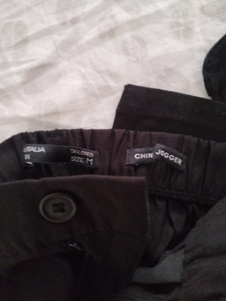 Camicia e Pantalone Uomo Nero
