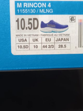 Zapatillas Hoka Azul y Blanco