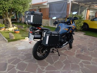 Zontes 703F Adventure Azul/Naranja