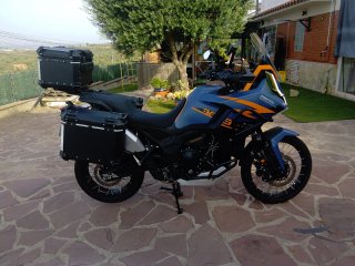 Zontes 703F Adventure Azul/Naranja
