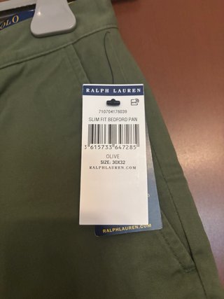Pantaloni Polo Ralph Lauren Verde Oliva
