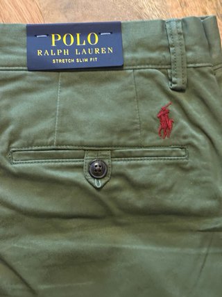 Pantaloni Polo Ralph Lauren Verde Oliva