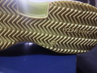 Zapatillas deportivas Boomerang azul y amarillo