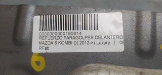 REFUERZO PARAGOLPES DELANTERO MAZDA 6 KOMBI ()(.2012->) Luxury