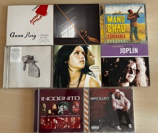 Lote 8 CDs Pop/Rock Internacional