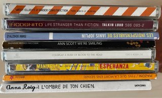 Lote 8 CDs Pop/Rock Internacional