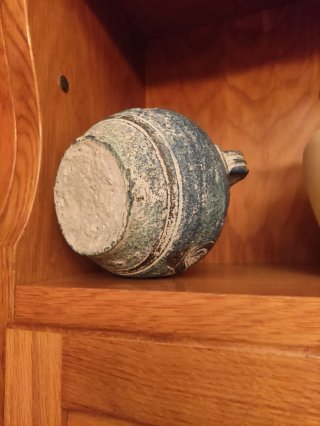 Jarrón de cerámica estilo étnico
