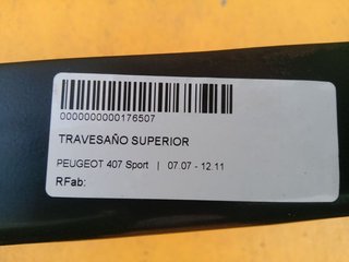 REFUERZO PARAGOLPES DELANTERO PEUGEOT 407 Sport