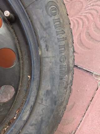 Rueda de repuesto galleta