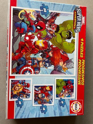 Puzzles Marvel Super Hero Adventures Educa
