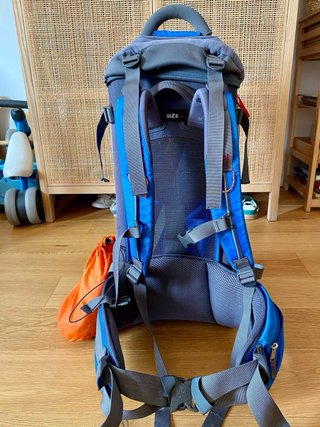 Mochila Portabebés Vaude Azul jolly confort light