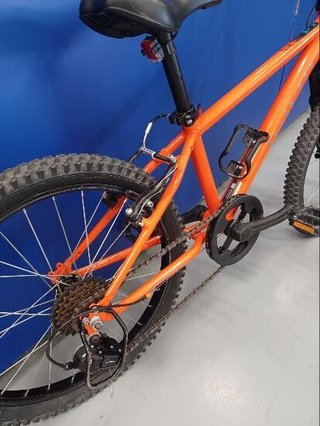 Bicicleta niños 20 Pulgadas MTB 6-9 Años EXPL 500 naranja