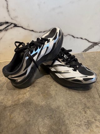 Zapatillas Adidas Correr Negro/Plata