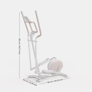 Bicicleta Elíptica Initial Elliptical 300 Autoalimentada 20