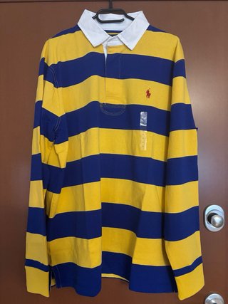 Polo Ralph Lauren Maglia a Righe Blu Giallo