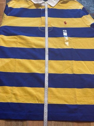 Polo Ralph Lauren Maglia a Righe Blu Giallo