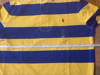Polo Ralph Lauren Maglia a Righe Blu Giallo