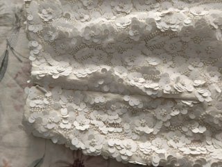 Mini Falda Zara lentejuelas flores Talla S