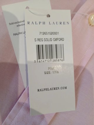 Camisa Polo Ralph Lauren rosa