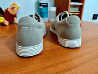 Scarpe Derby Tata Camoscio Beige Tg 40