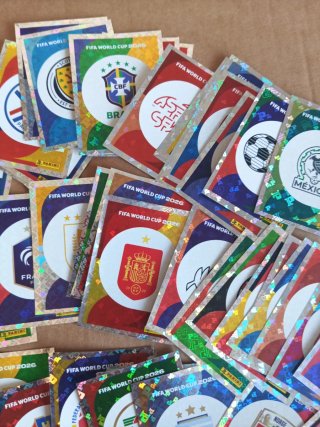 Set completo de los 48 Escudos Colección Cromos Pa