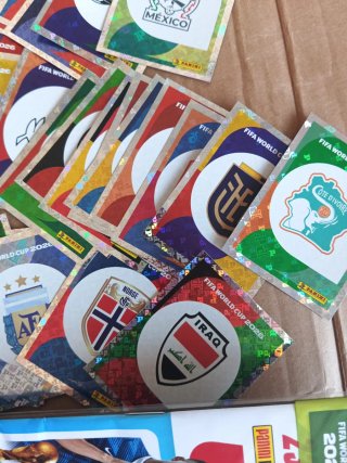 Set completo de los 48 Escudos Colección Cromos Pa