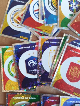 Set completo de los 48 Escudos Colección Cromos Pa