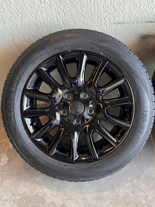 Llantas Originales Mini Negras 16 con Neumáticos