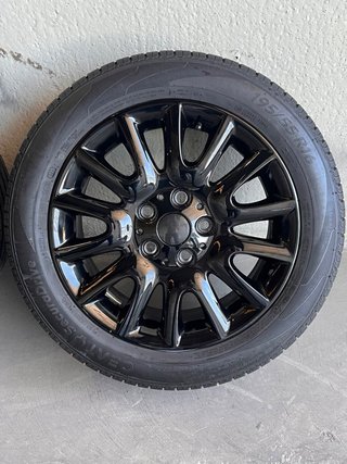 Llantas Originales Mini Negras 16 con Neumáticos