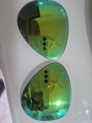 Cristales Ray-Ban Verdes Espejo